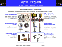 Tablet Screenshot of cutlass-studwelding.com